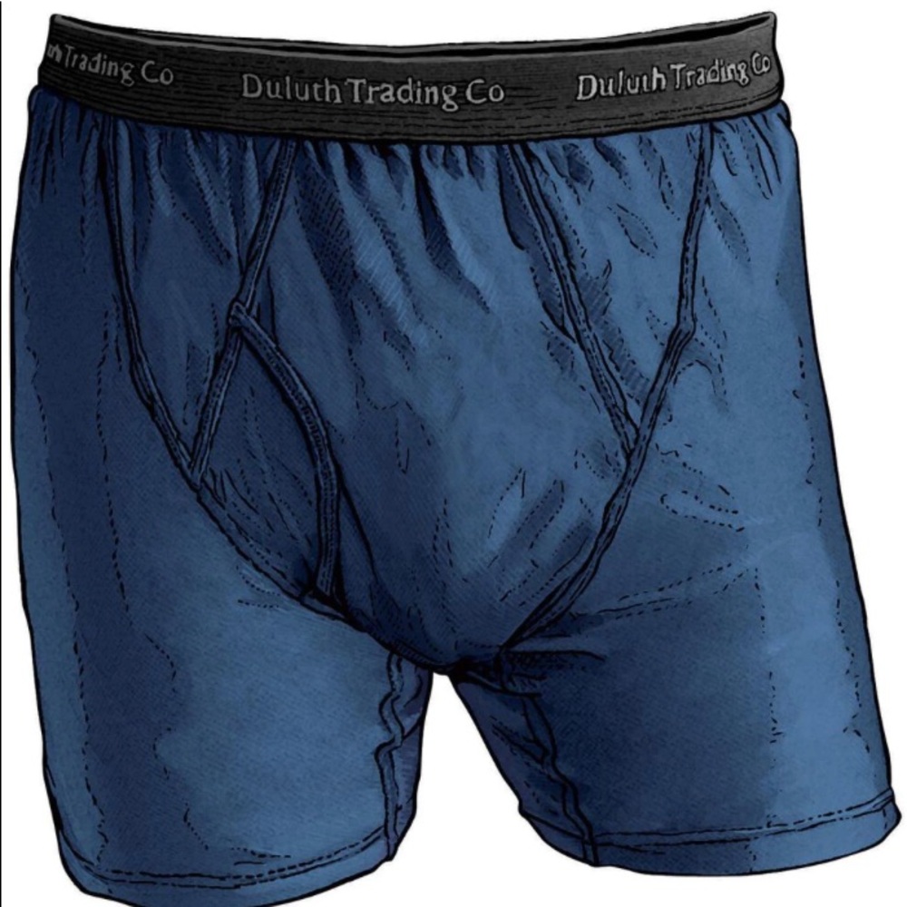 New Men's Buck Naked Performance Boxer Briefs size XL